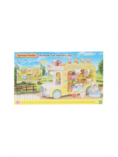 Детский двухэтажный автобус Sylvanian Families - Обтравка1