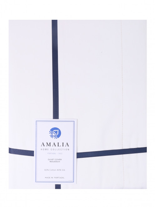 Пододеяльник с декоративной строчкой Amalia home collection - Обтравка1