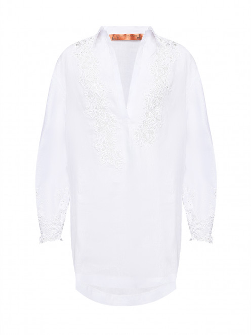 Платье-туника из льна Ermanno Scervino - Общий вид