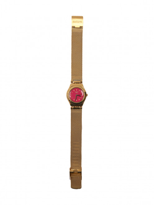 Часы кварцевые с браслетом из стали Swatch - Обтравка1