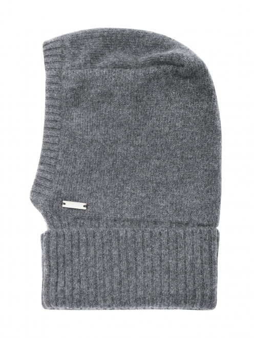Однотонная шапка из шерсти и кашемира IL Trenino - Общий вид