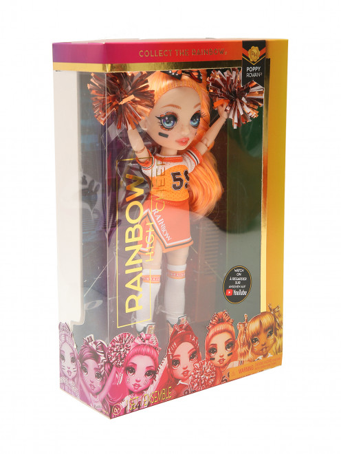 Игрушка Rainbow High Кукла Cheer Doll- Poppy Rowan Rainbow High - Обтравка1