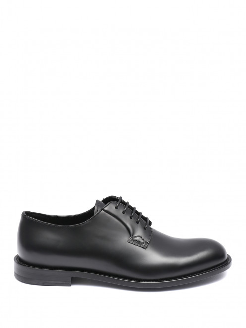 Туфли со шнуровкой из гладкой кожи LARDINI - Обтравка1