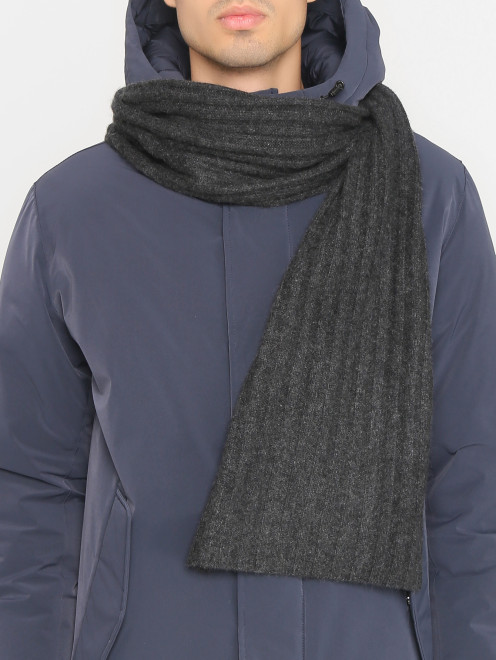 Трикотажный шарф из кашемира Stetson - МодельОбщийВид