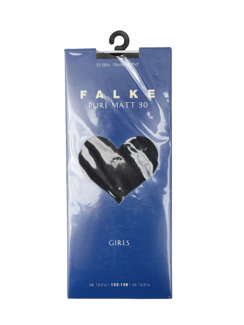 Эластичные однотонные колготки Falke - Обтравка1