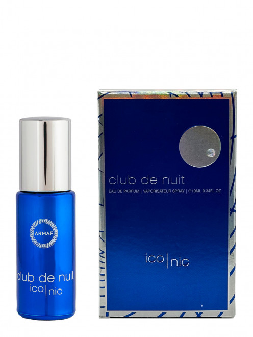 Парфюмерная вода Armaf Club De Nuit Iconic, 10 мл Sterling Perfumes - Обтравка1