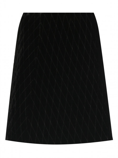 Велюровая юбка-мини De Moi - Общий вид