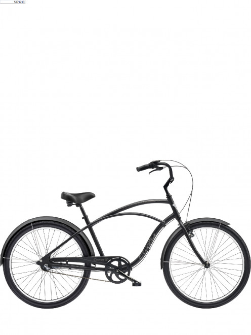 Мужской велосипед Electra Cruiser 3i Matte Black Electra - Общий вид