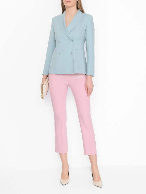 Прямые брюки с карманами Weekend Max Mara - МодельОбщийВид