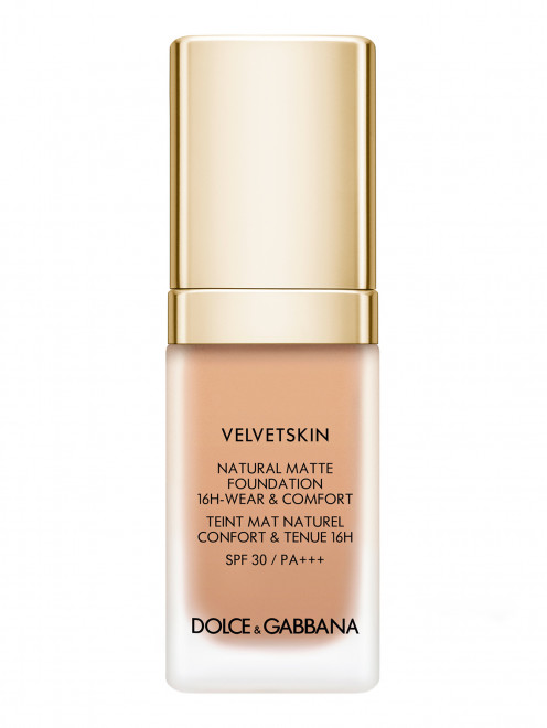 Матирующее тональное средство-флюид Velvetskin, 130 Beige, 30 мл Dolce & Gabbana - Общий вид