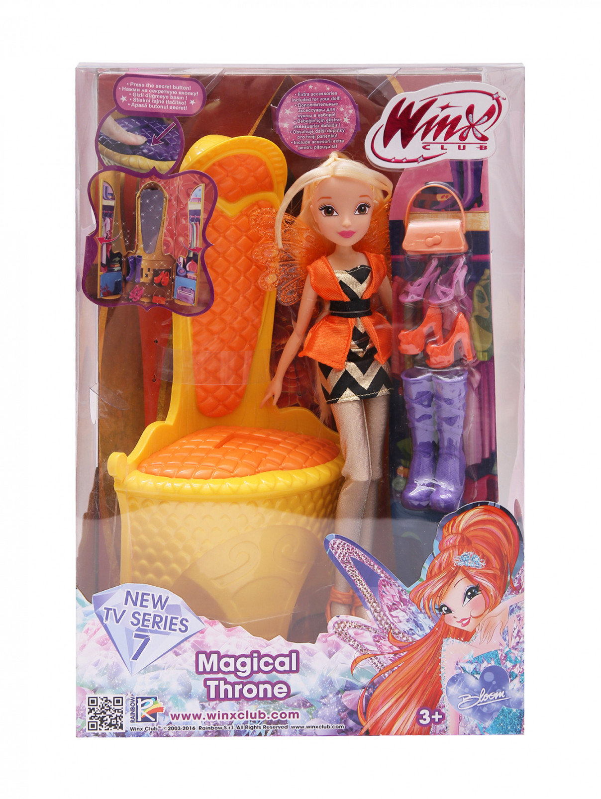 Winx бежевая кукла winx club волшебный трон (541029), купить винтернет-магазине Bosco.ru по цене 6 000 ₽