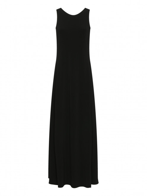 Минималистичное платье из вискозы Max Mara - Общий вид