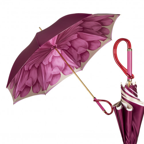 Зонт-трость Pasotti Becolore Rosa Georgin Plastica Pasotti - Общий вид