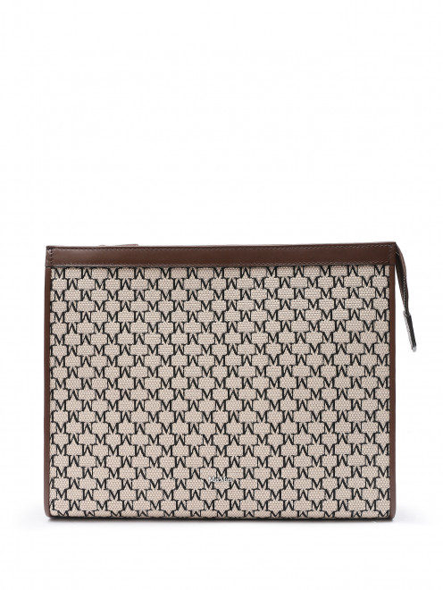 Сумка из кожи с вышивкой Max Mara - Общий вид