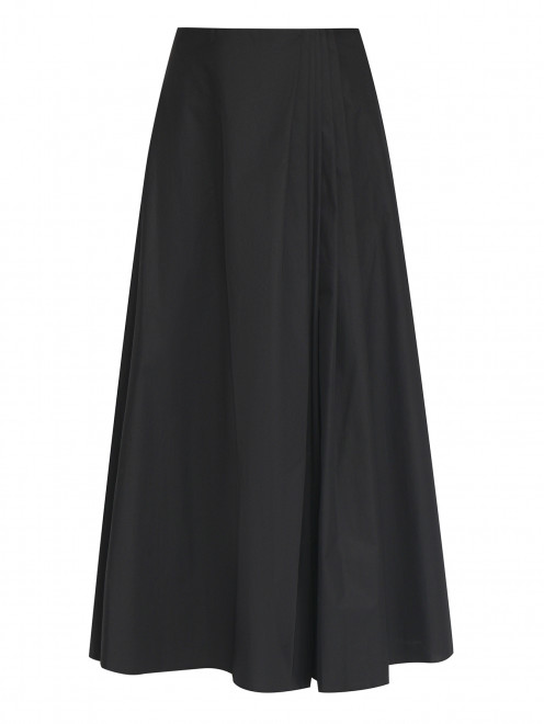 Однотонная юбка-миди из хлопка Lorena Antoniazzi - Общий вид