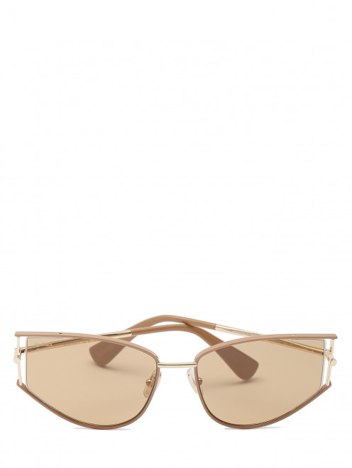 Солнцезащитные очки в металлической оправе Max Mara - Общий вид