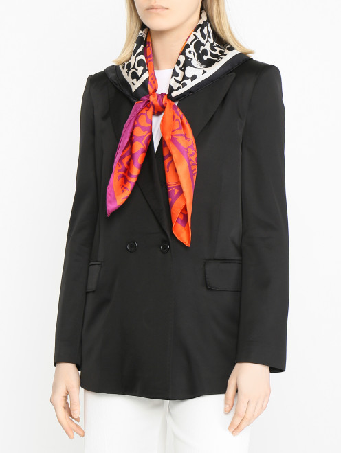 Платок из шелка 90х90 см Weekend Max Mara - МодельОбщийВид