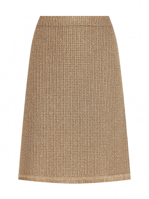 Трикотажная юбка на резинке Luisa Spagnoli - Общий вид