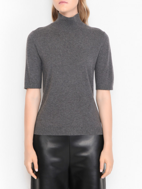 Джемпер из шерсти с короткими рукавами Max Mara - МодельВерхНиз