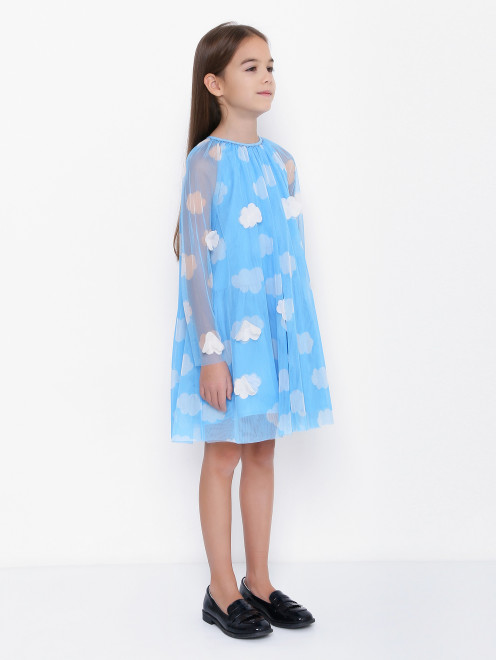 Платье с рисунком Stella McCartney kids - МодельВерхНиз