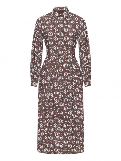 Платье-миди из шелка Weekend Max Mara - Общий вид