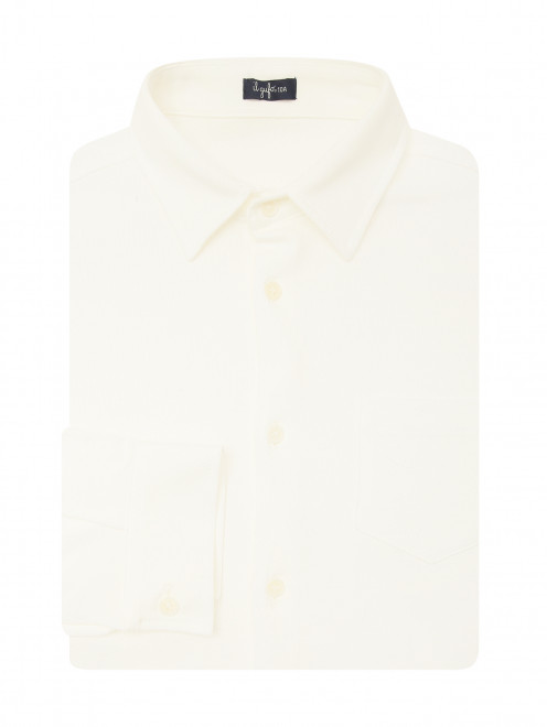 Трикотажная рубашка с нагрудным карманом Il Gufo - Общий вид
