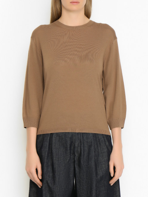 Джемпер с укороченными рукавами Max Mara - МодельВерхНиз