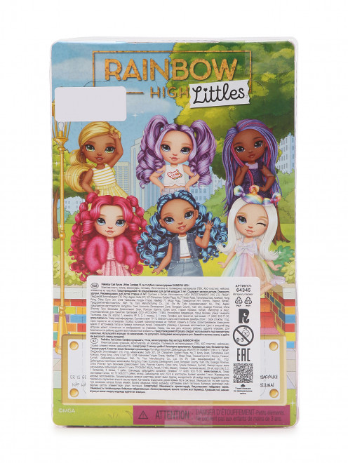 Кукла littles сапфир 15 см голубая с аксессуарами Rainbow High - Обтравка1