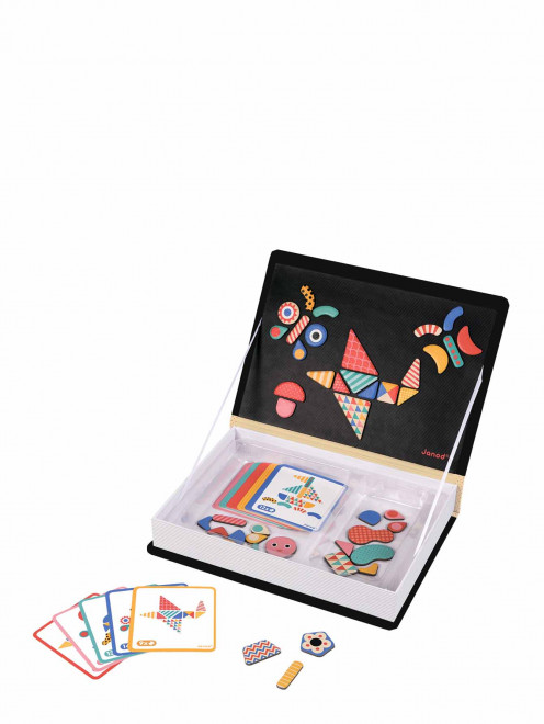 Магнитная книга-игра "Мозаика в геометрии" Janod - Общий вид
