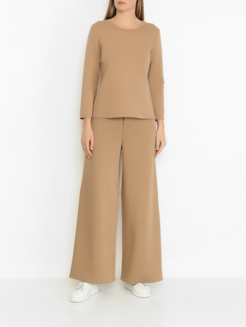 Лонгслив с эластаном Max Mara - МодельОбщийВид