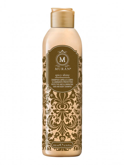 Шампунь для волос и тела Spicy Shiny Protective and Illuminating Hair Shampoo, 200 мл Muran - Общий вид