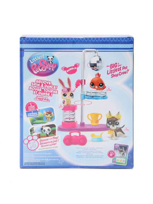 Набор "Дискотека": три фигурки мини-животных Littlest Pet shop - Обтравка1