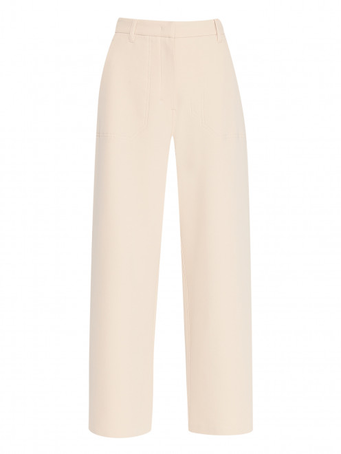 Трикотажные брюки с карманами Max Mara - Общий вид