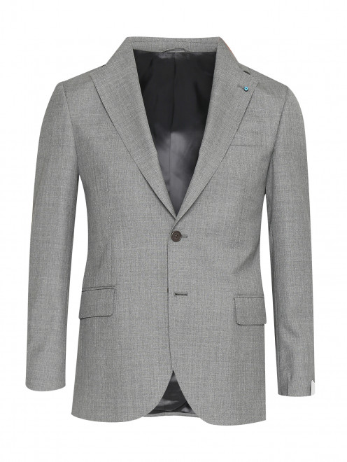 Однобортный пиджак из шерсти Giampaolo - Общий вид
