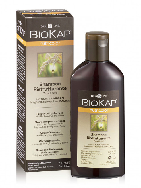  Шампунь восстанавливающий для окрашенных волос - Hair Care, 200ml BIOKAP - Общий вид