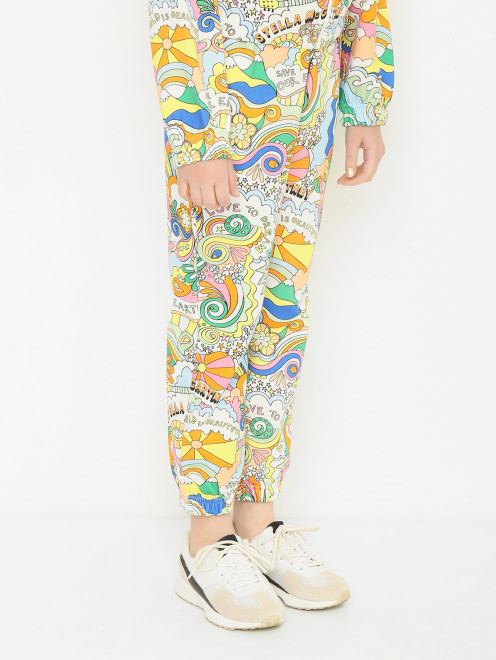 Трикотажный костюм с брюками Stella McCartney kids - МодельВерхНиз