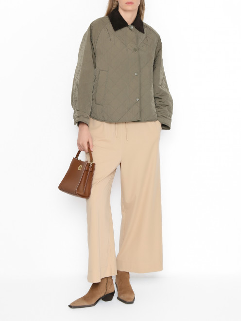 Стеганая куртка свободного кроя Weekend Max Mara - МодельОбщийВид
