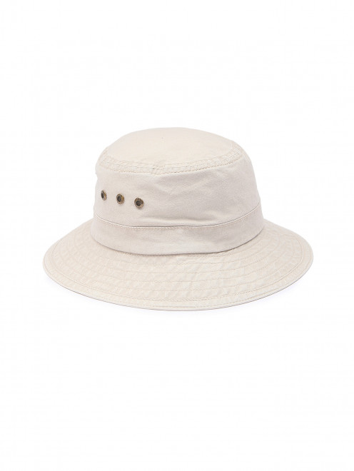 Однотонная панама из хлопка Stetson - Общий вид