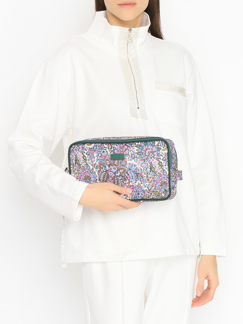 Косметичка на молнии с ручкой Etro - МодельОбщийВид