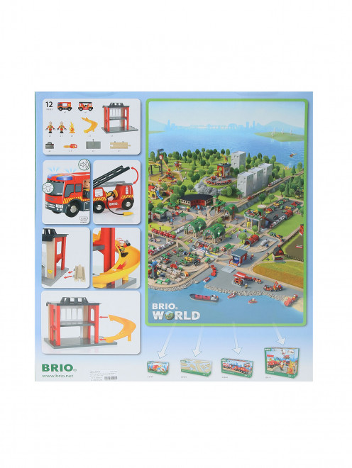 Игровой набор "Пожарное отделение" BRIO - Общий вид