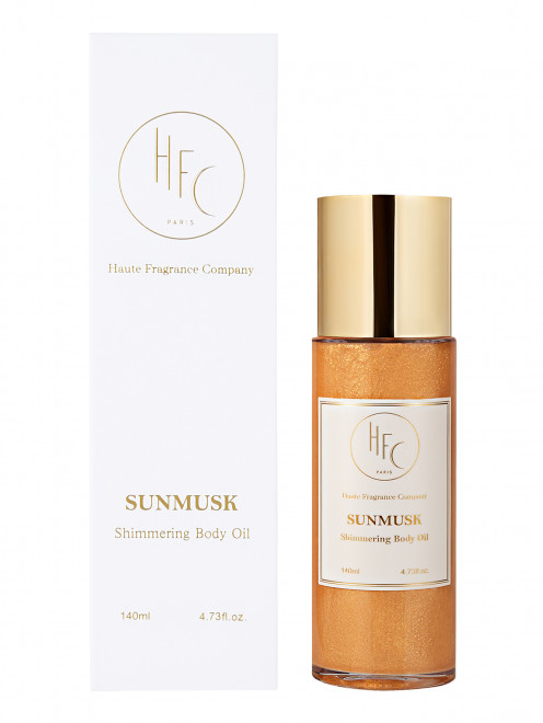 Масло для тела с эффектом сияния Sunmusk Shimmering Body Oil, 140 мл HFC Paris - Обтравка1