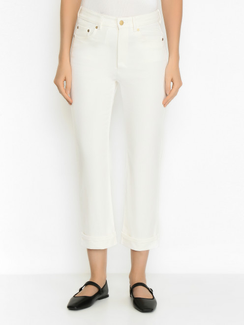 Укороченные джинсы с подворотами Max Mara - МодельВерхНиз