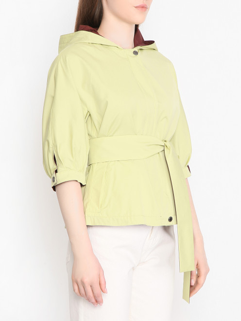 Двухстороняя куртка с капюшоном Weekend Max Mara - МодельВерхНиз