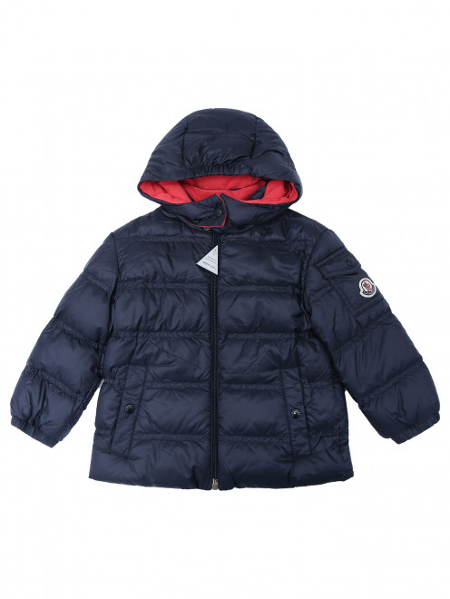 Куртка с капюшоном и карманами Moncler - Общий вид