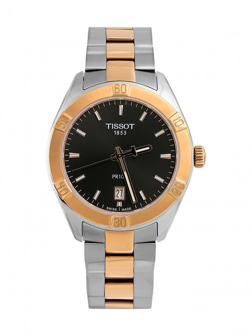 Часы кварцевые на биколорном браслете Classic Tissot - Общий вид