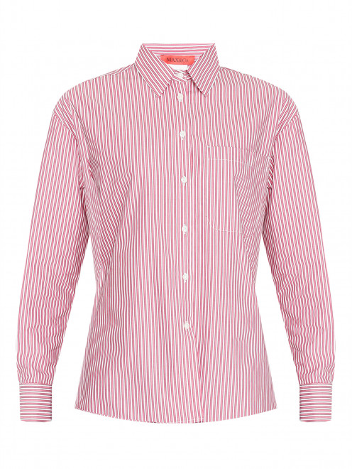 Рубашка из хлопка с узором "Полоска" Max&Co - Общий вид
