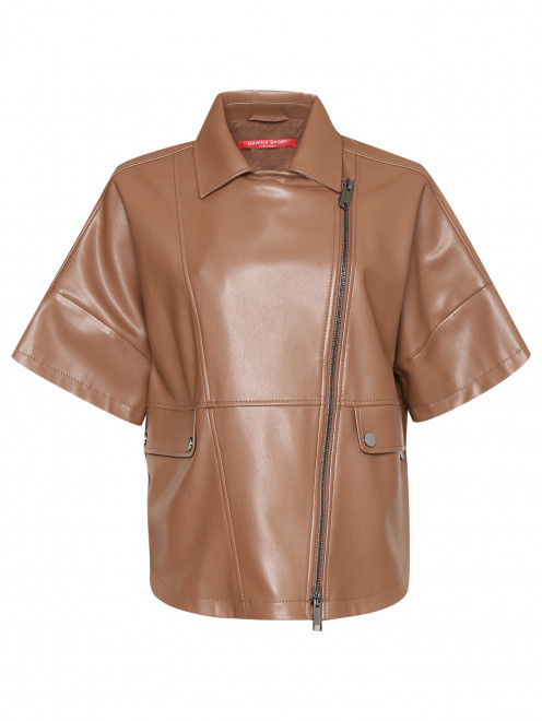 Куртка на молнии с короткими рукавами Marina Rinaldi - Общий вид