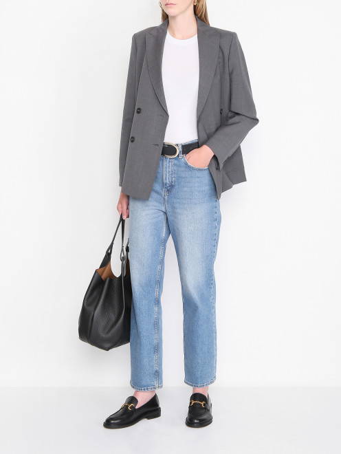 Двубортный жакет из шерсти Weekend Max Mara - МодельОбщийВид