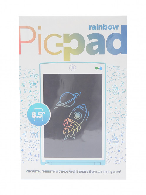 Планшет для рисования Pic-Pad Blue Rainbow с ЖК экраном Назад к истокам - Обтравка1