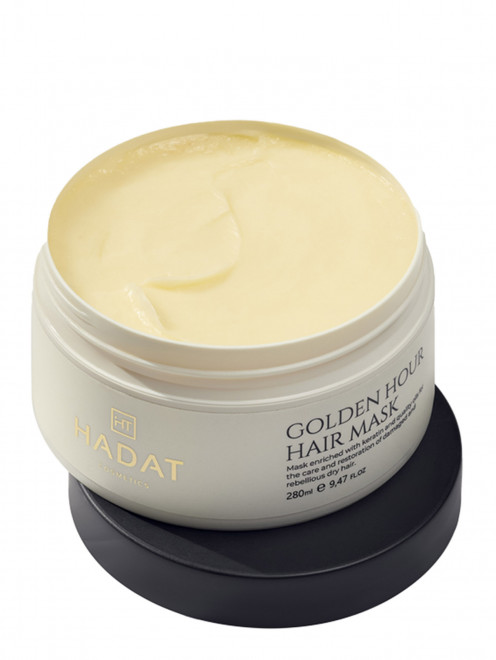 Восстанавливающая маска для сухих и ломких волос Golden Hour Hair Mask, 280 мл Hadat Cosmetics - Обтравка1